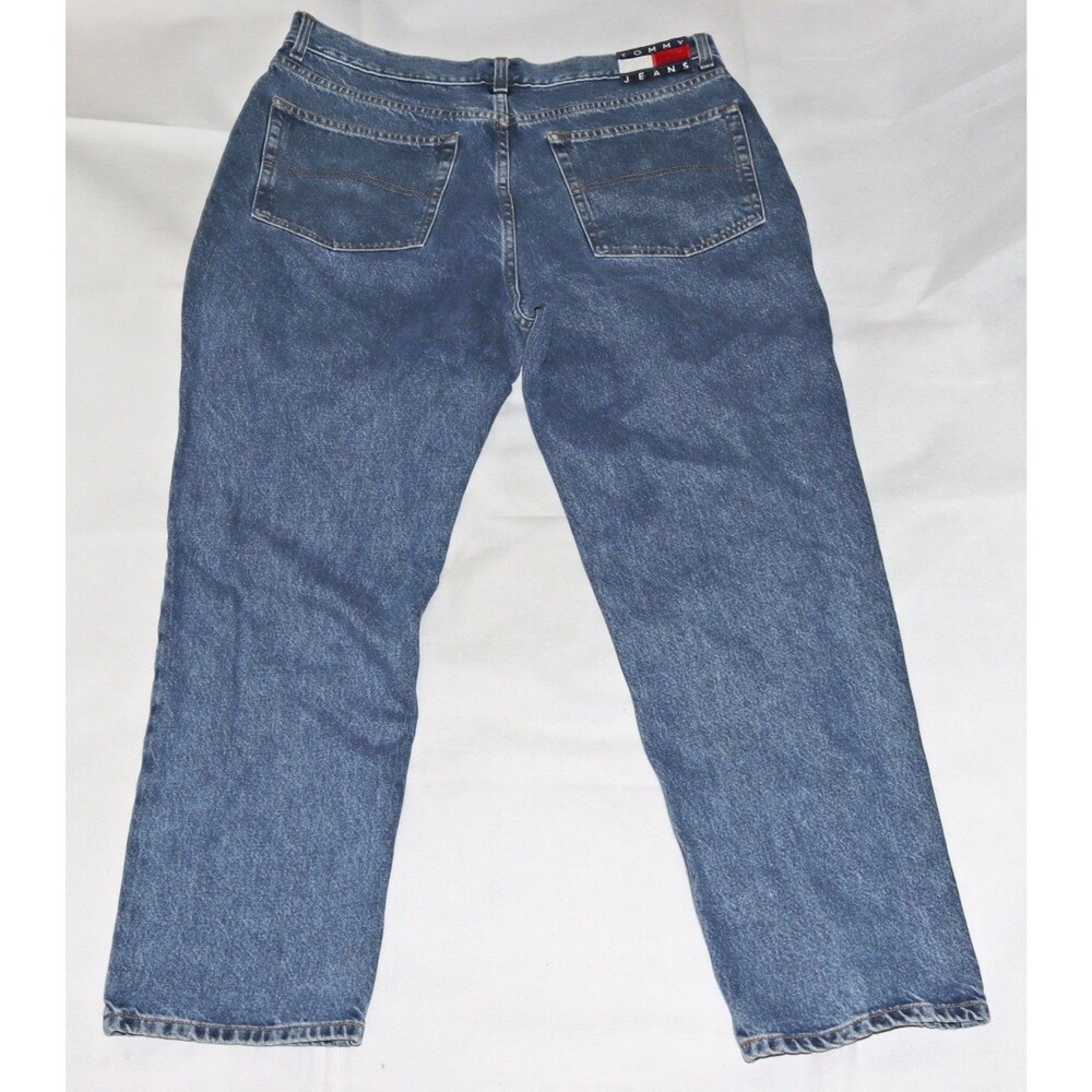 Vtg Tommy Hilfiger Jeans JYD-JYD DITTO 36x30‎ Freedom Jean USA Made Y2K 08/2002 - Picture 5 of 16